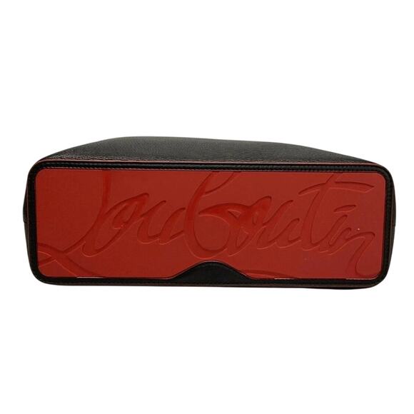 CHRISTIAN LOUBOUTIN Cabata Black Leather Tote Bag - Picture 5 of 5